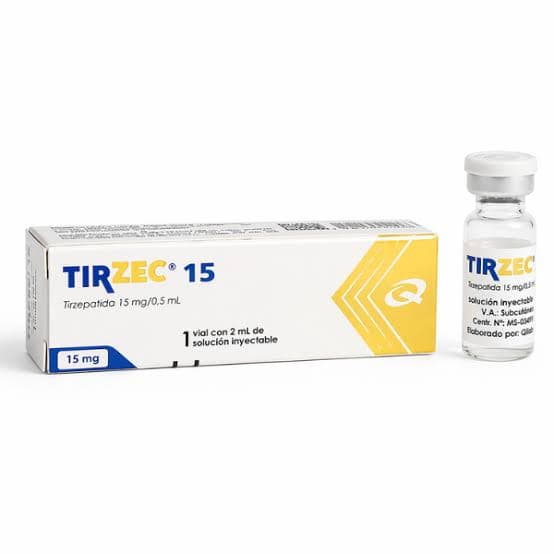 Tirzec Tirzepatida 15mg/0,5ml (frasco único)