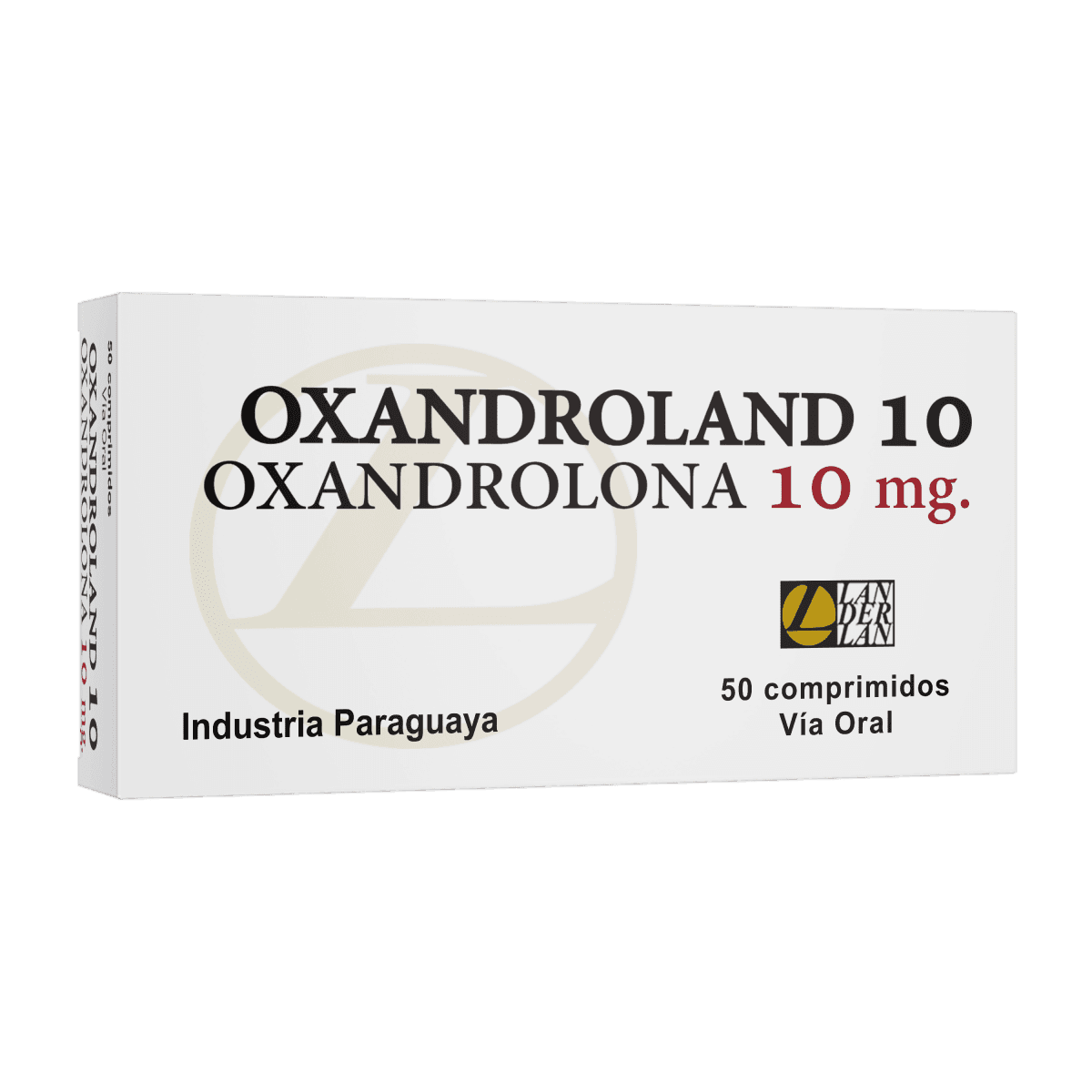 Oxandrolona 10mg x 50 comprimidos